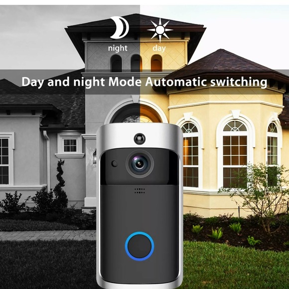 Wireless WiFi Video Doorbell Smart Phone DoorRing - Picture 2 of 7